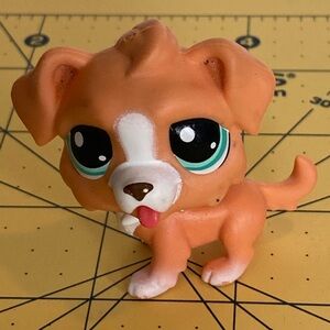 FLIP BERNARDIO ST BERNARD DOG #1-109 Authentic Littlest Pet Shop Hasbro LPS G4